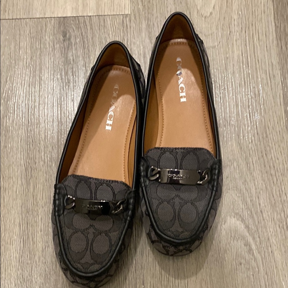 Coach Women's Black Loafers
